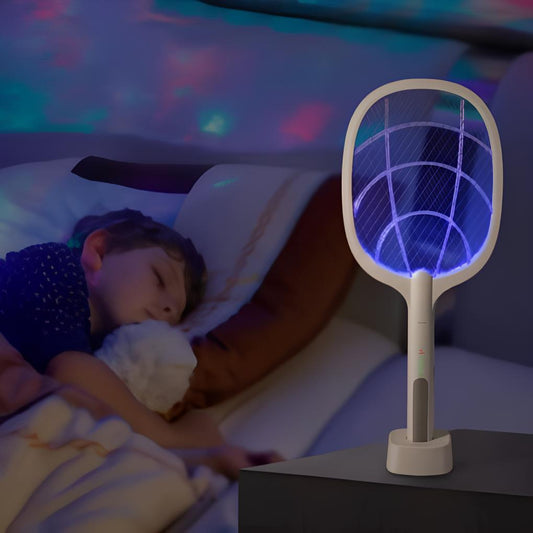 Raquette électrique anti moustique